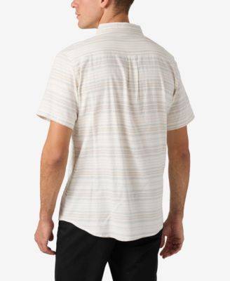 Men's Seafaring Stripe Short Sleeve Stretch Shirt
