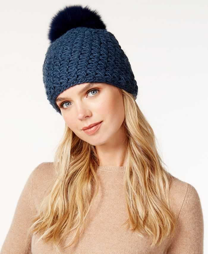 Surell fox fur outlet hat