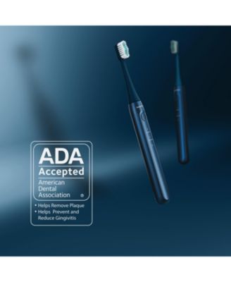 Icon Rechargeable Toothbrush | Magnetic Holder & Slim Travel Case | 2 Brushing Modes & Smart Timers | Modern & Convenient