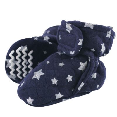 Baby Boys Hudson Unisex Cozy Quilted Unisex Bootie Pair