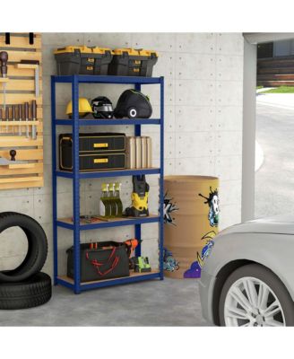 3 PCS 5 Tier Adjustable Garage Shelving Unit with 2000 lbs Max Load for Warehouse