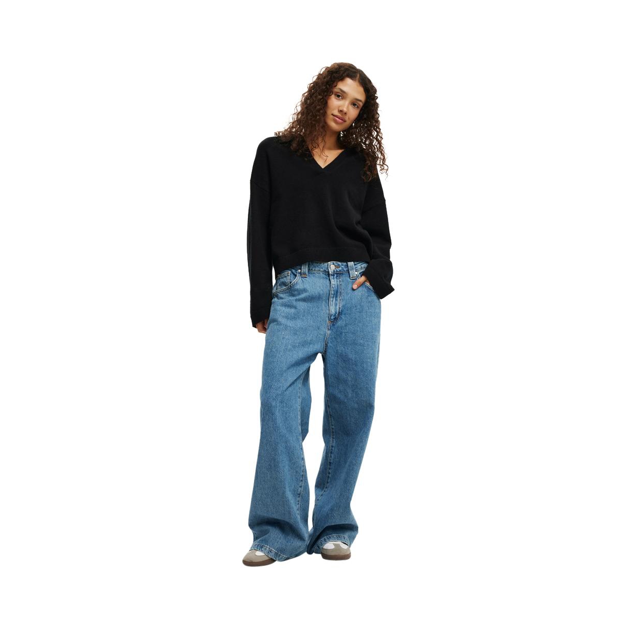 Cotton On Women's Luxe Collar Sweater