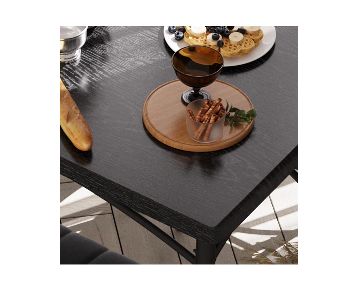 gaomon Dining Table Set for 5 Kitchen Table with 2 Upholstered Chairs and Bench 4 Pcs Rectangular Kitchen Table Set for Space Apartment Studio B