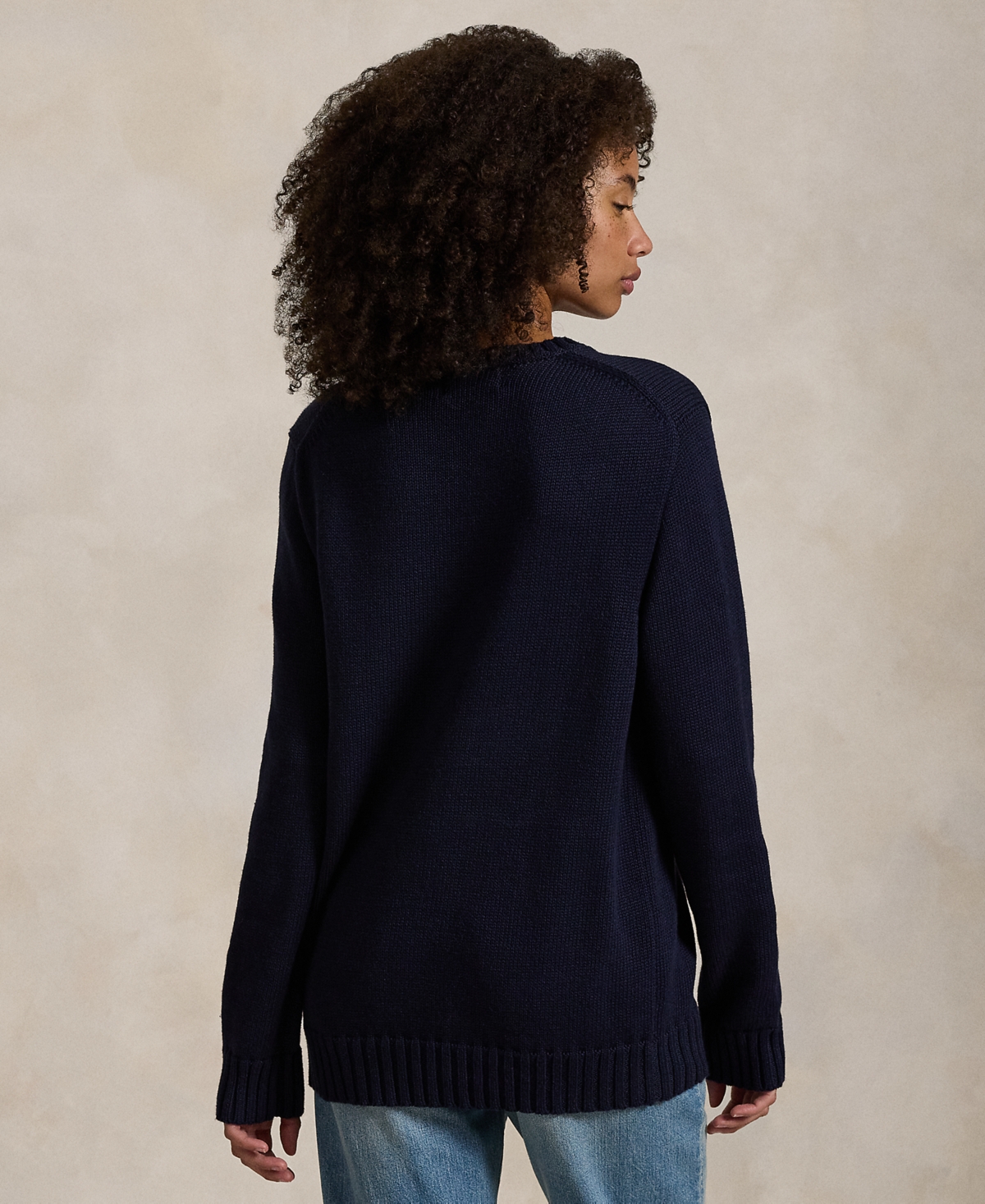 Polo Ralph Lauren Unisex The Iconic Flag Sweater In Blue