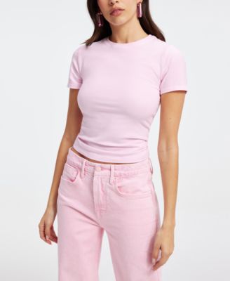 Good American - Women's Super Stretch Baby T-Shirt