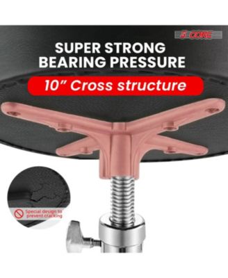 Drum Throne Padded Guitar Stool Adjustable Heavy Duty Music Chair Seat Universal for Adults & Kids with Anti Slip Rubber Feet