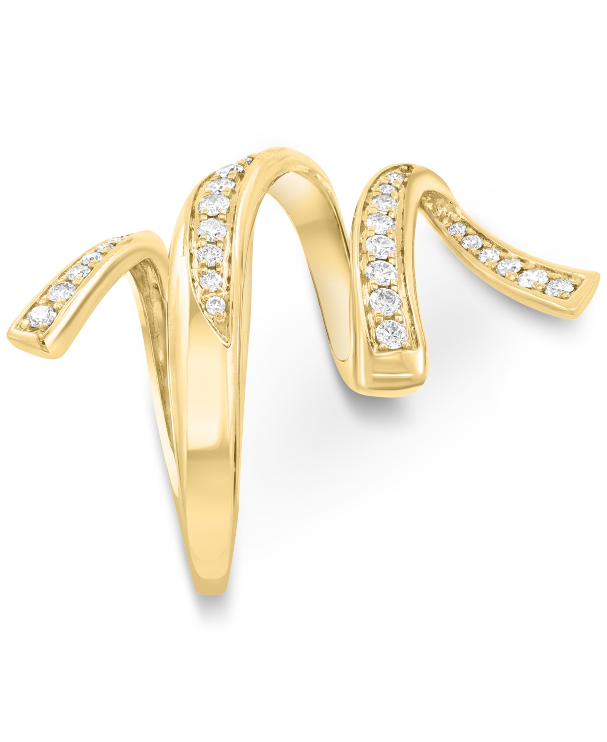 Effy Collection Diamond Wrap Ring (1/2 Ct. T.w.) Ring In 14k Gold In Gold