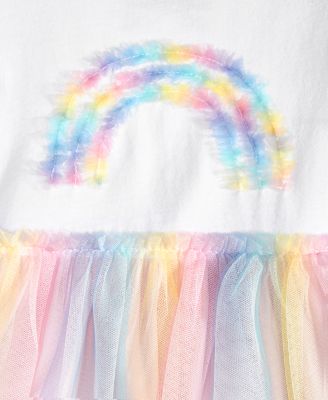Toddler Girls Rainbow Tutu Dress, Exclusively at Macy's