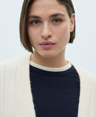 MANGO Women's Buttoned Long Cardigan