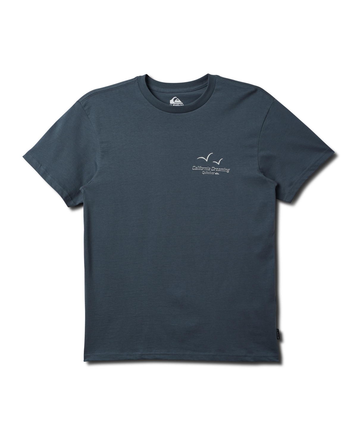 Quiksilver Men's California High Liners Short Sleeve T-shirt In Granite Gray