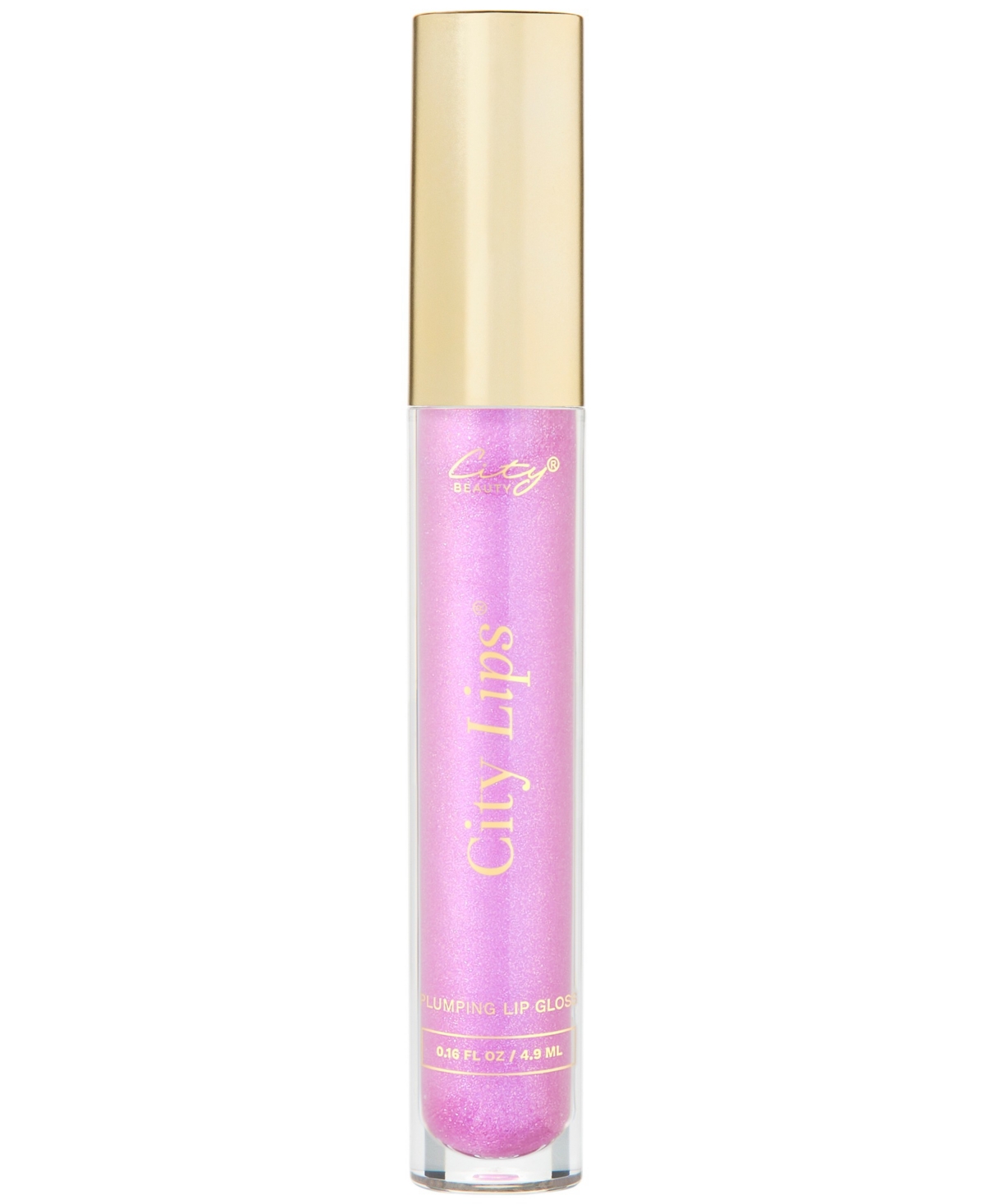 City Beauty Plumping Lip Gloss, 0.16 Fl. Oz./4.9 ml In Orchid