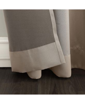 Room Darkening Rod Pocket Curtain Panel