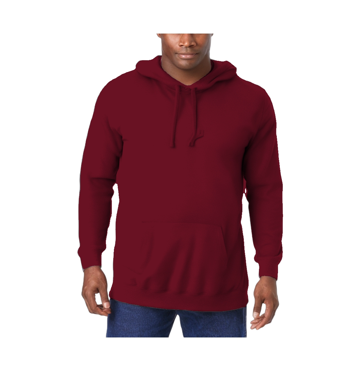 Big & Tall Ultra-Comfort Fleece Pullover - Grey