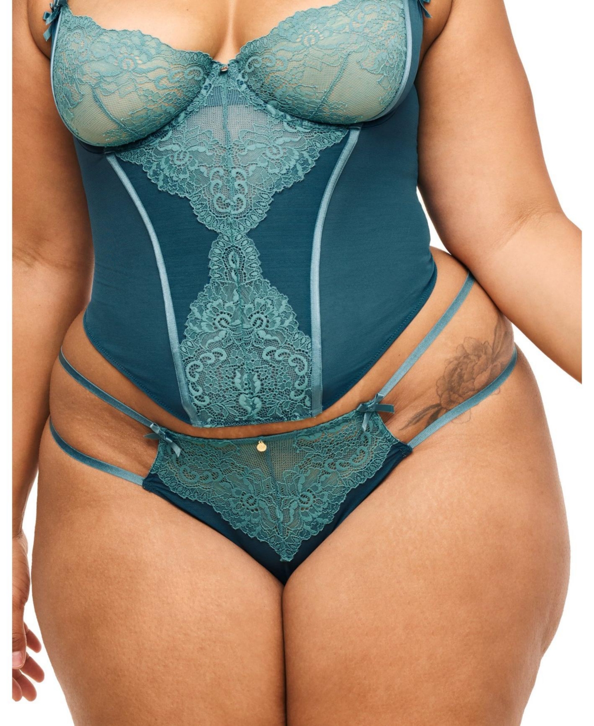 Adore Me Plus Size Liv Brazilian Panty