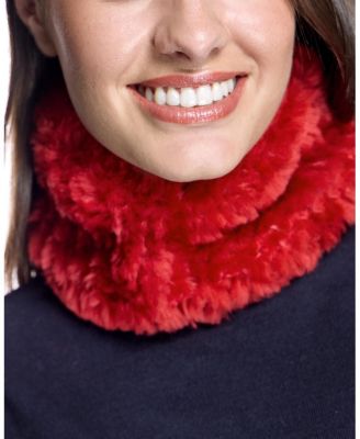 Knitted Shearling Headband