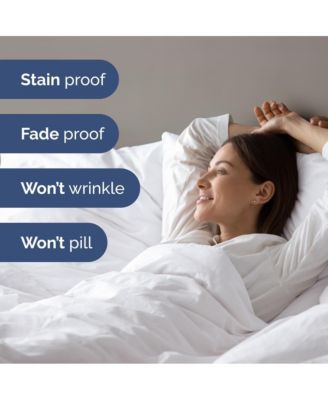 Premium Microfiber 3Pc Duvet Cover Set, King