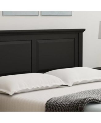 Sturdy Traditional Bed Frame with Headboard – Platform Design with Wood Slats for Bedroom Decor
