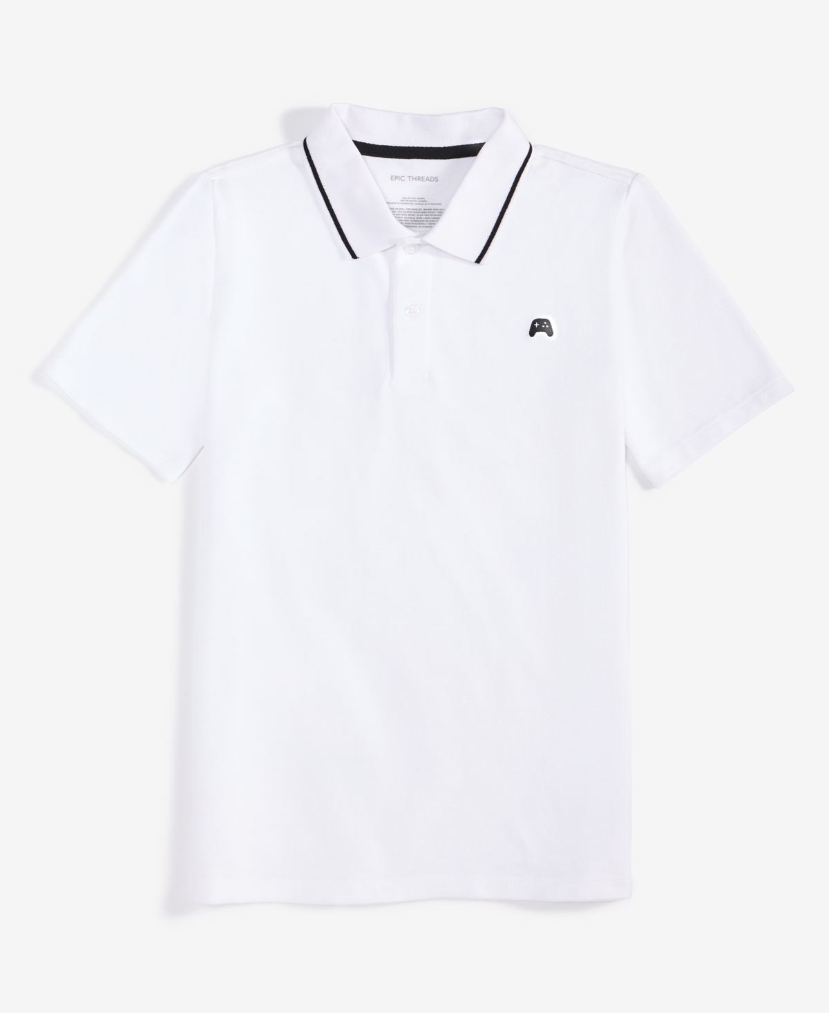 Macy's Epic Threads Little & Big Boys Pique Polo Shirt, Exclusively At  In Bright Whi