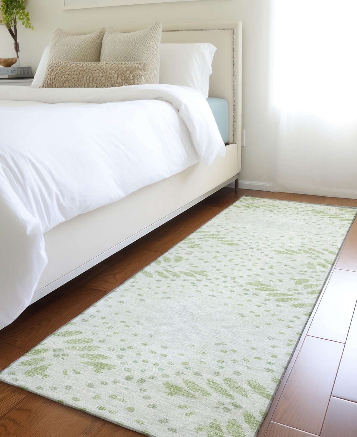 Addison Chantille Acn778 2'3''x7'6'' Runner Area Rug In Sage