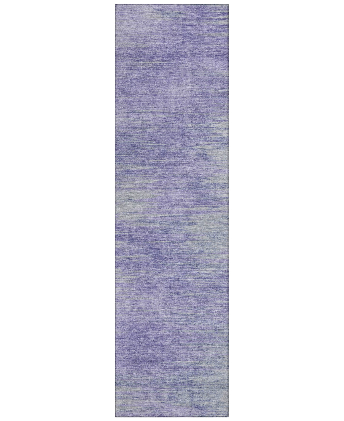 Addison Chantille Acn794 2'3''x7'6'' Runner Area Rug In Plum
