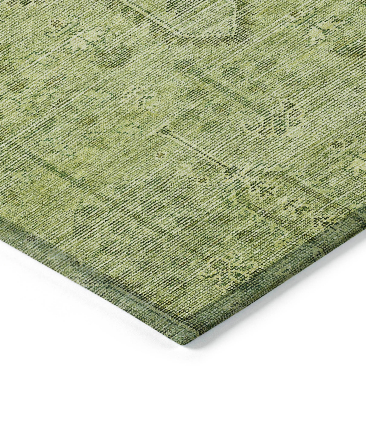 Addison Chantille Acn790 5'x7'6'' Area Rug In Sage