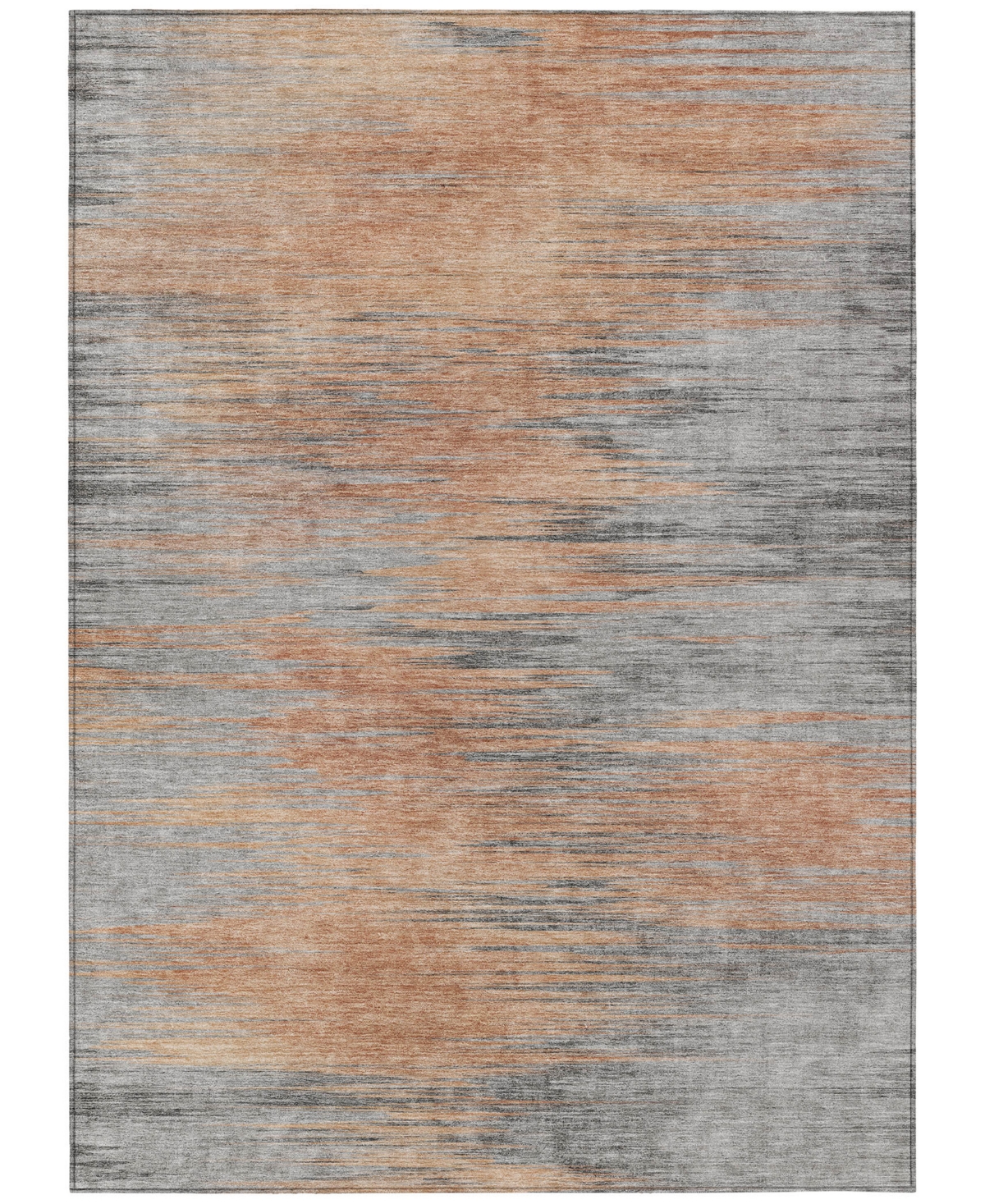Addison Chantille Acn793 5'x7'6'' Area Rug In Salmon