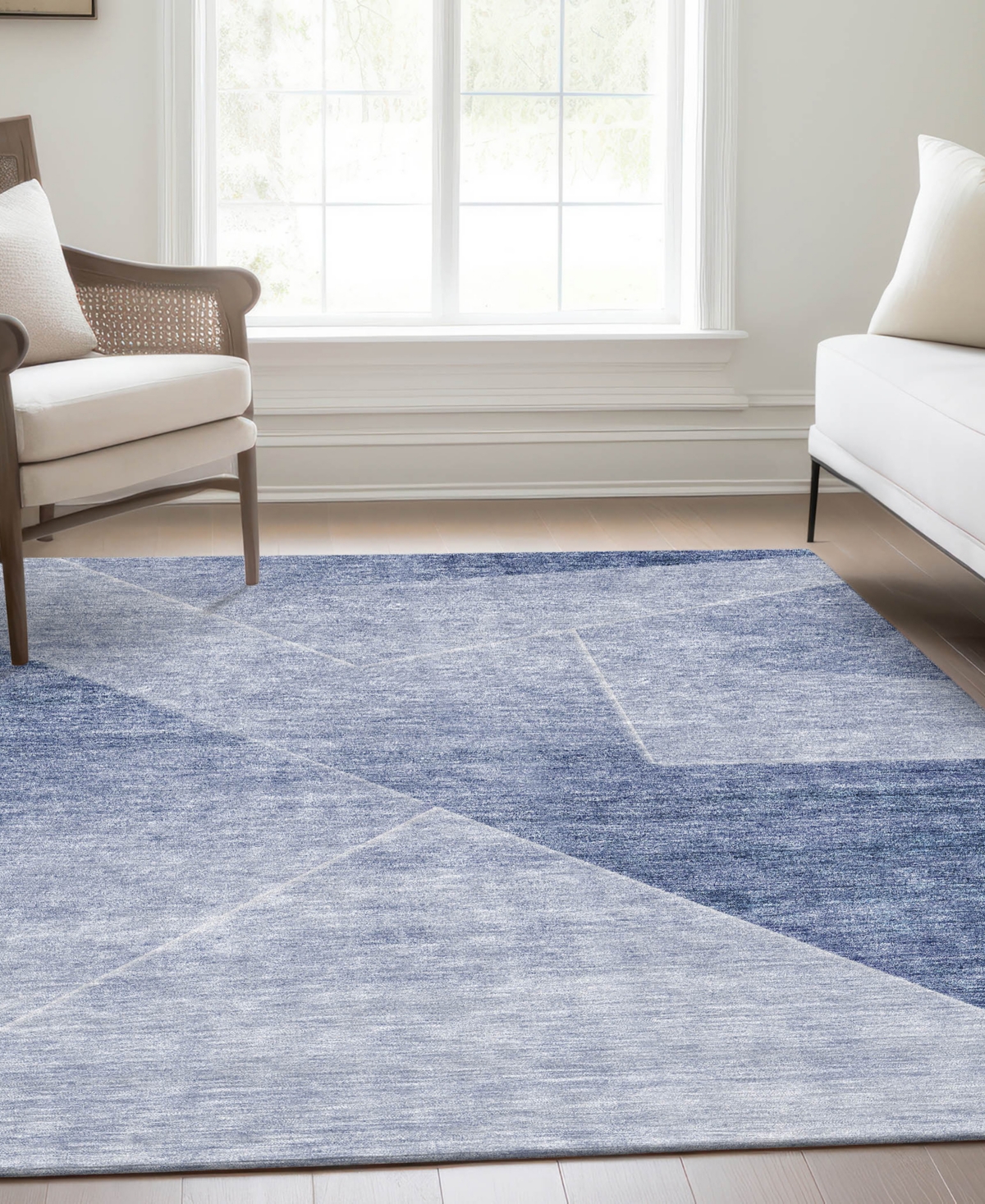 Addison Chantille Acn779 8'x10' Area Rug In Blue