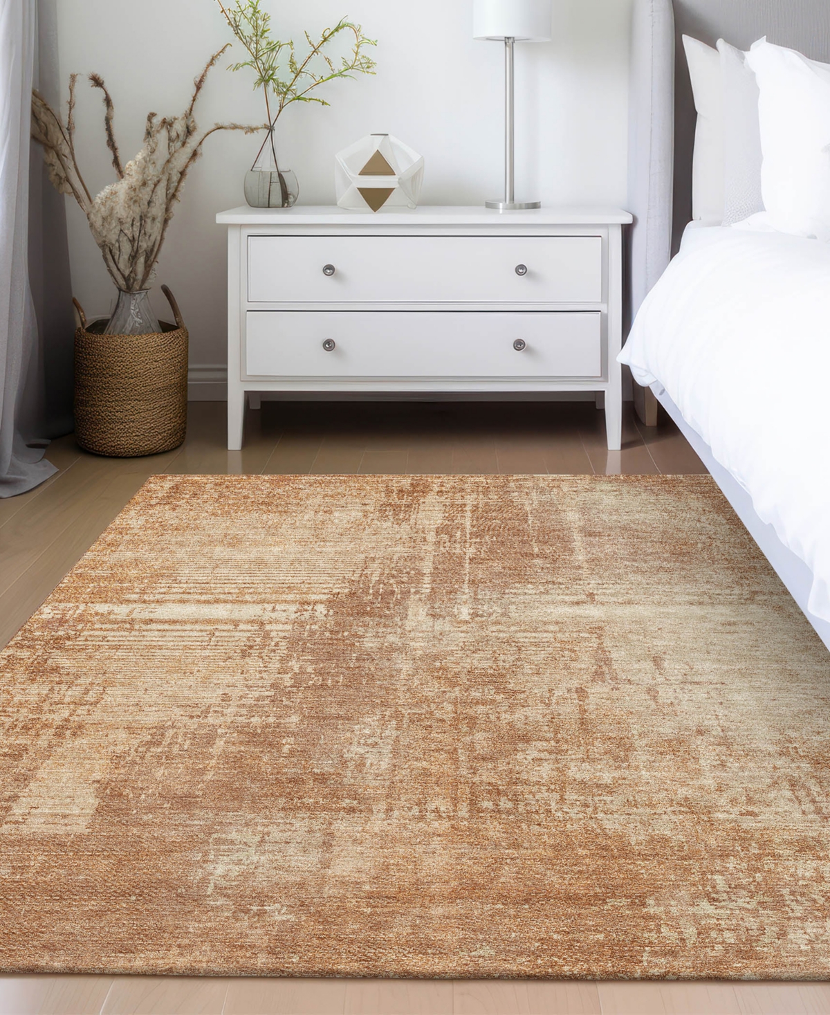 Addison Chantille Acn796 9'x12' Area Rug In Terracotta