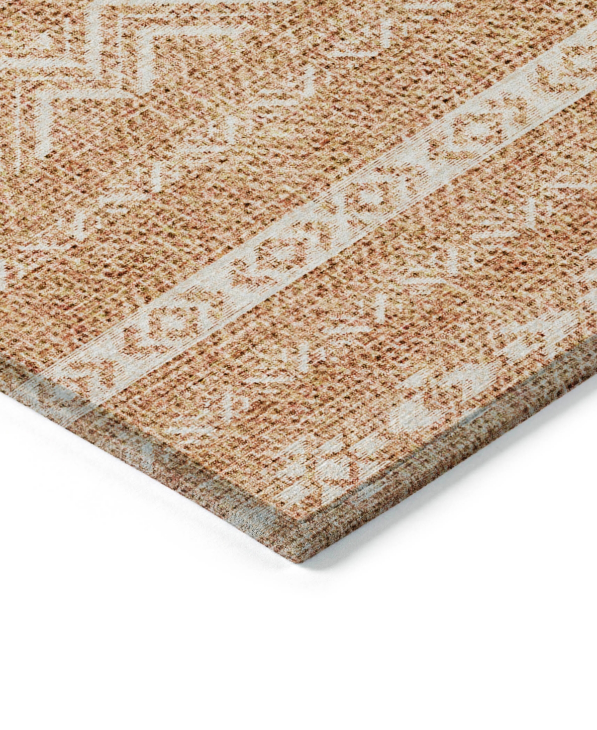 Addison Chantille Acn803 9'x12' Area Rug In Terracotta