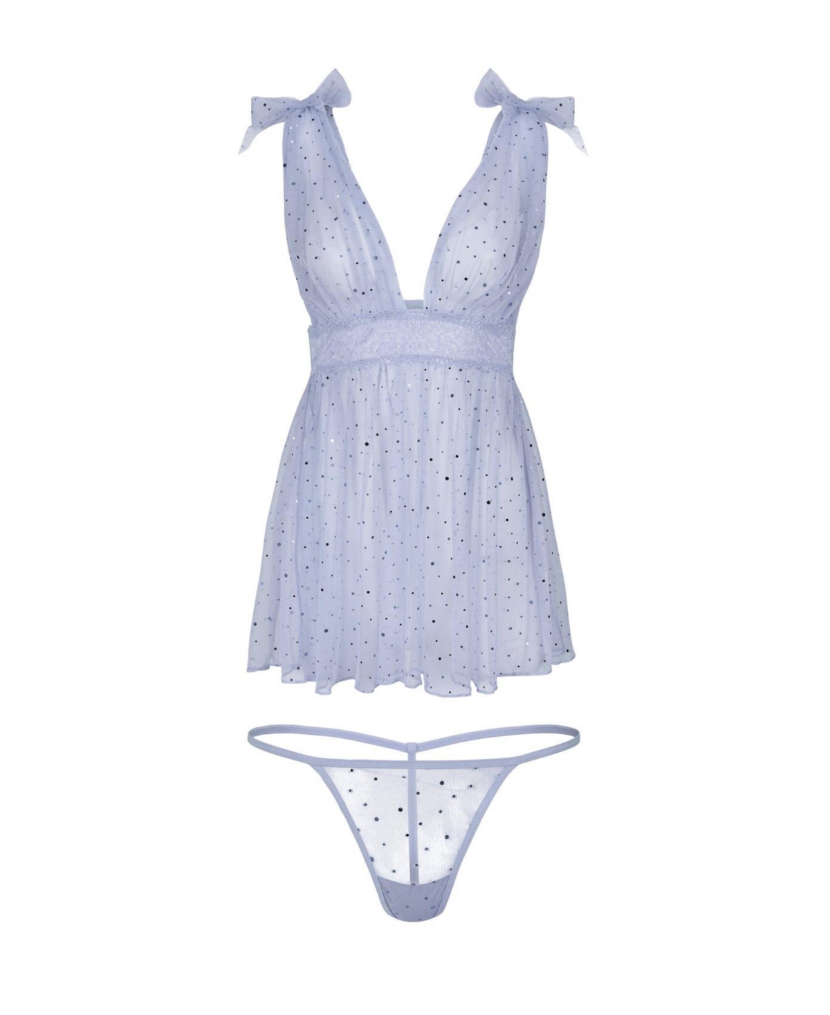 Adore Me Women's Novah Babydoll & G-String Set Lingerie