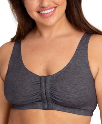 Women's 3-Pack Beyond Soft Front Closure Cotton Bra