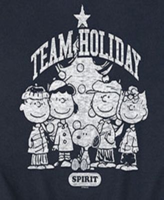 Men's Peanuts Team Holiday Long Sleeve Fleece