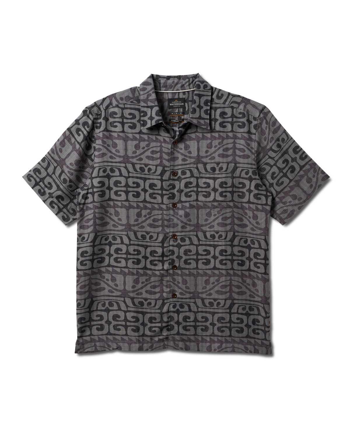 Men's Stacked Woven Shirt - Wave