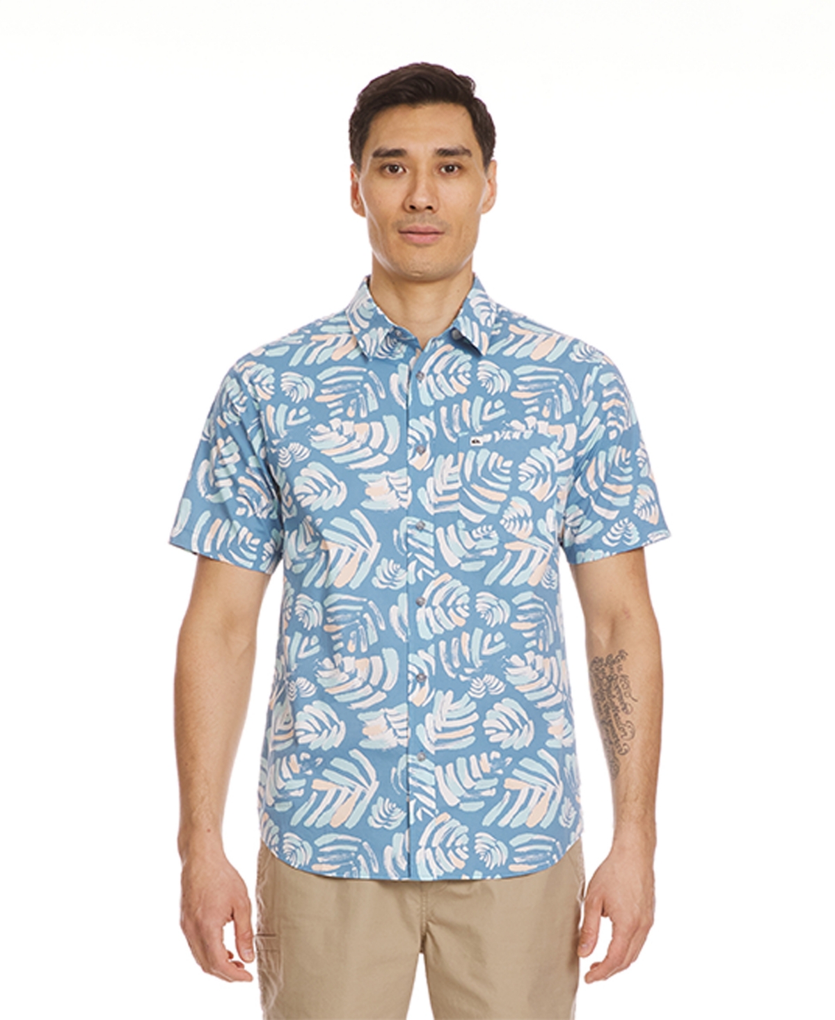 Men's Shades Classic Stretch Woven Shirt - Niagara
