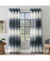 Scott Living Atlantic Ombre Open Weave Sheer Grommet Curtain Panel - Blue