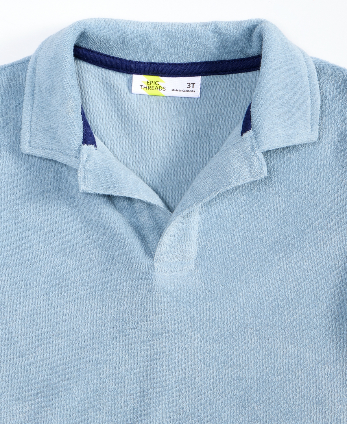 Epic Threads Toddler Boys Terry Towel Polo & Shorts Set, Exclusively At Macy's