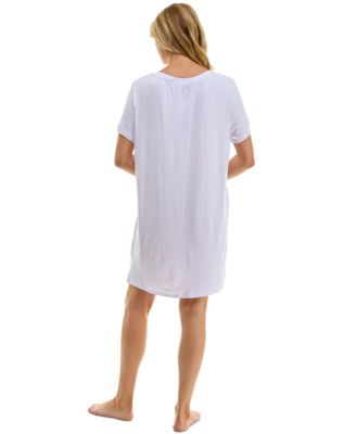 Women's Printed Short-Sleeve Sleepshirt