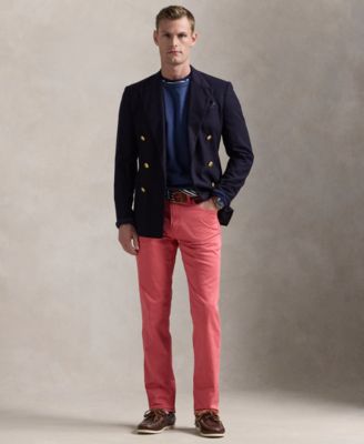 Men's Varick Slim Straight Stretch Sateen Pants