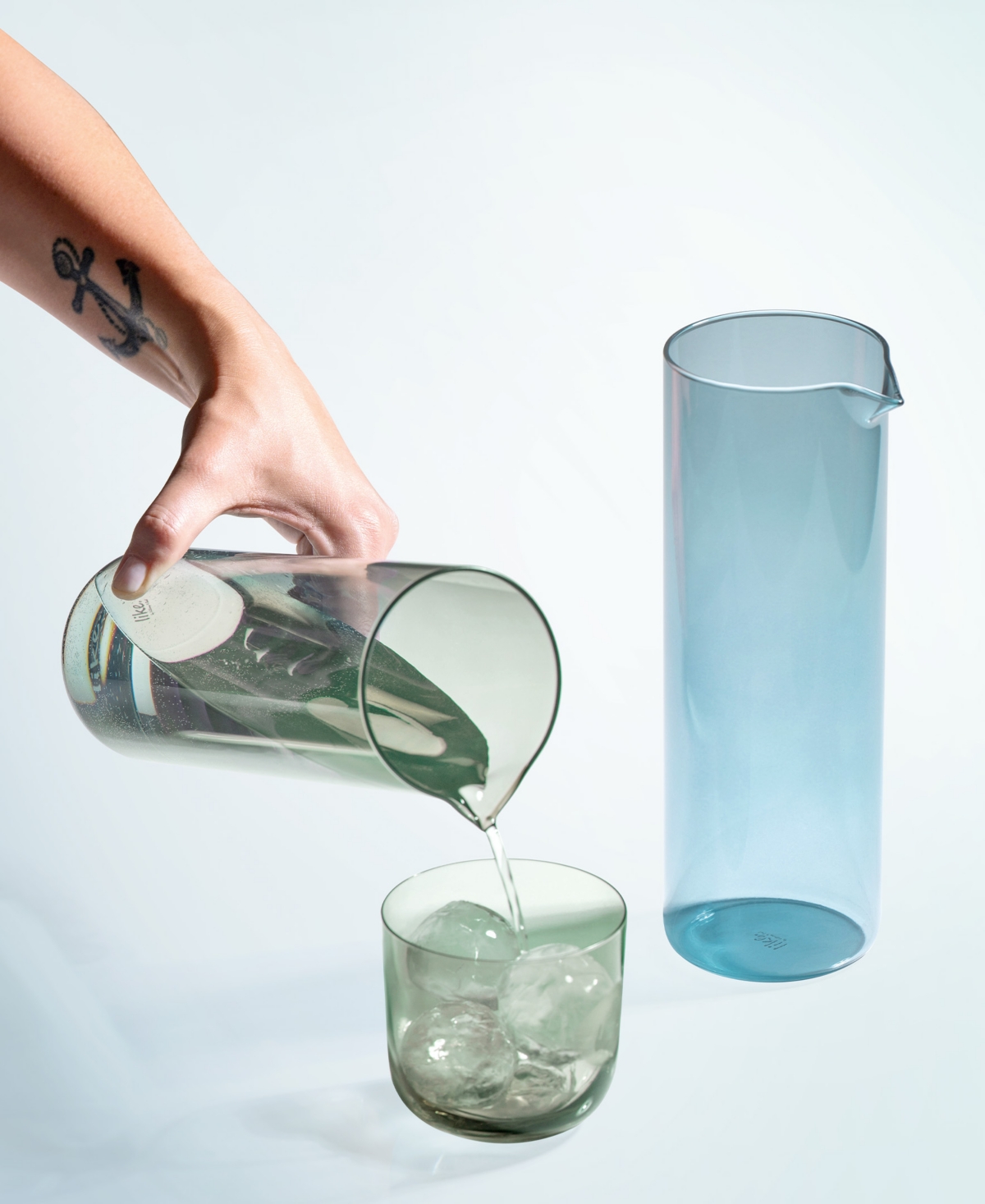 Villeroy & Boch Like Crystal Pitcher In Grape