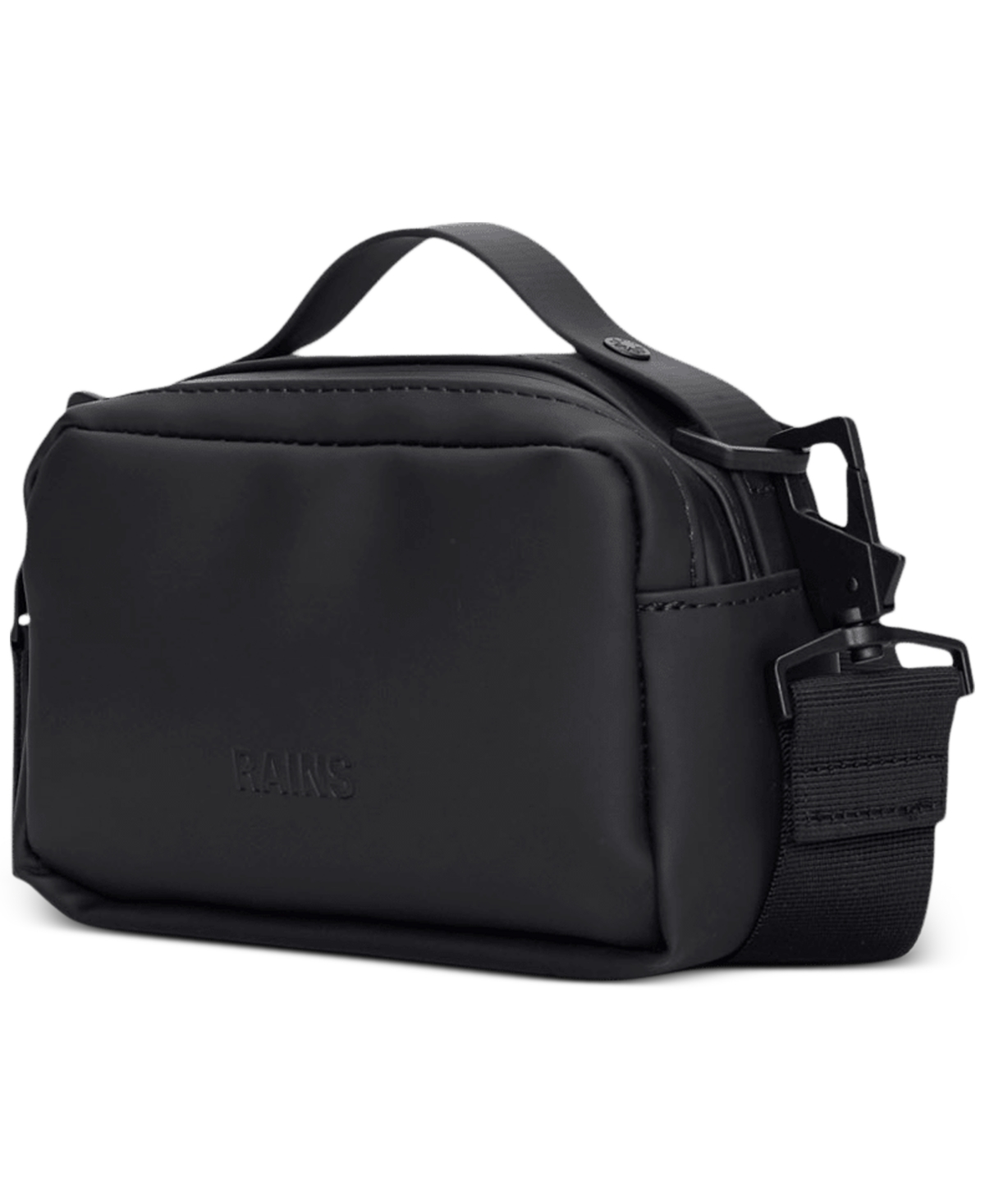 Rains Men's Signature Box Bag In Black