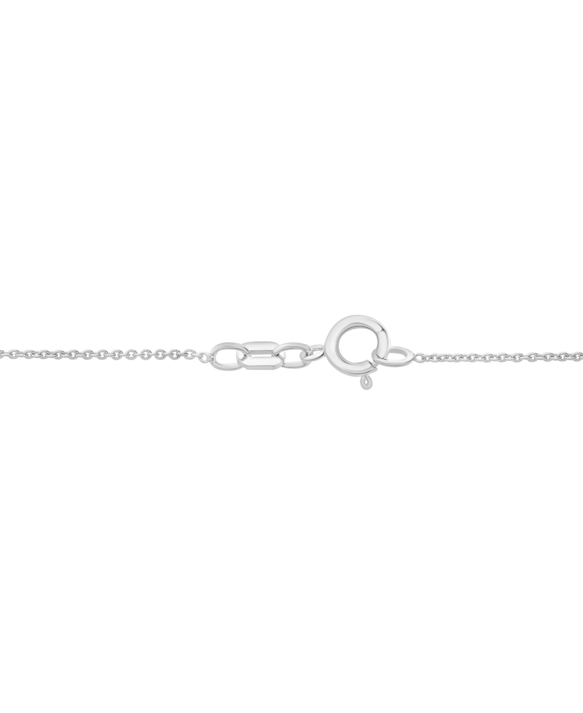 Macy's Diamond Heart Halo Cluster 18" Pendant Necklace (3/4 Ct. T.w.) In Sterling Silver, Exclusively At Ma In Sterling Silver