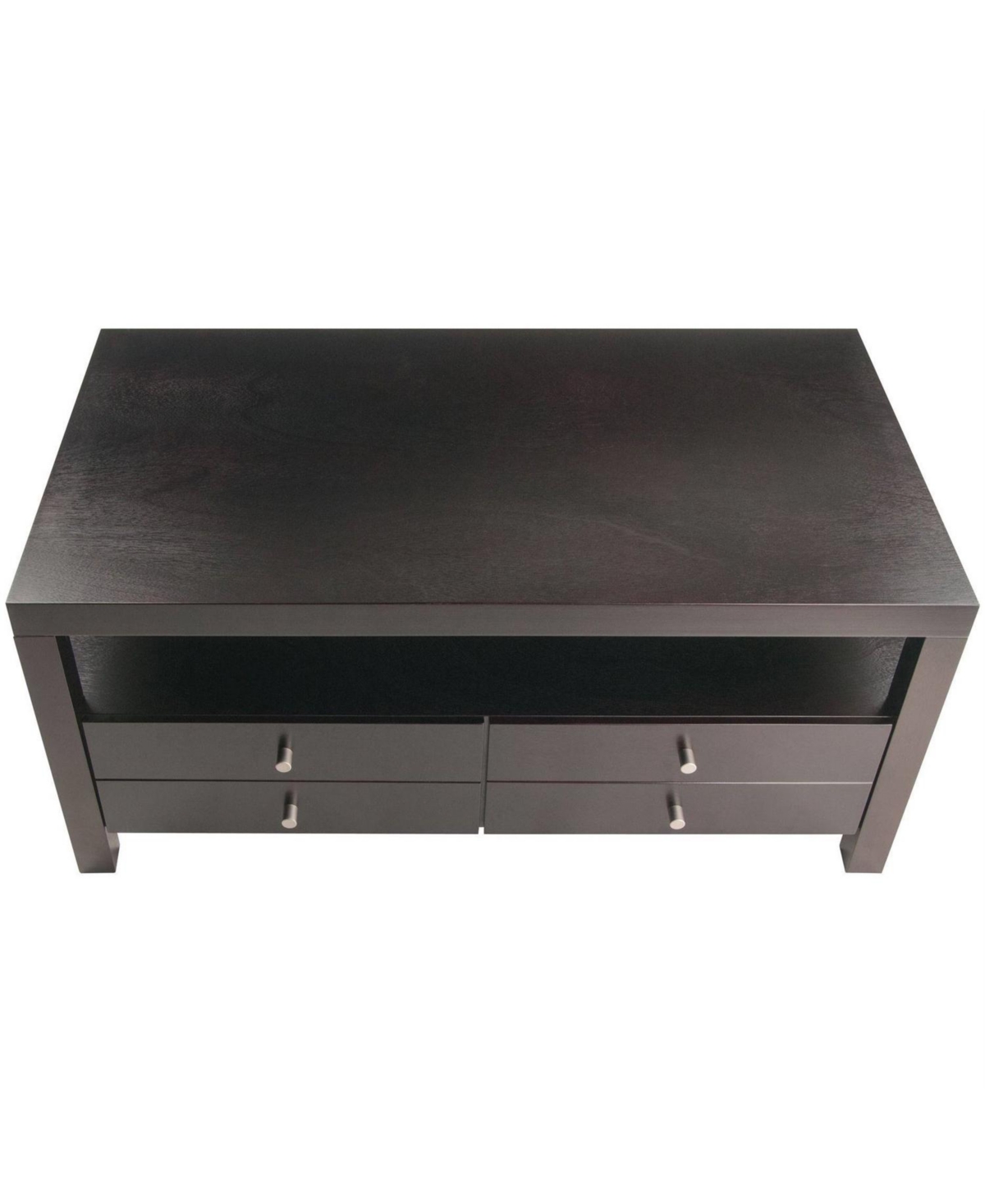 Slickblue Modern Coffee Table with 2 Drawers for Living Room Storage and Organization