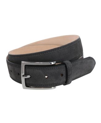 Men's Armando Italian Suede 35mm Feathered Edge Belt