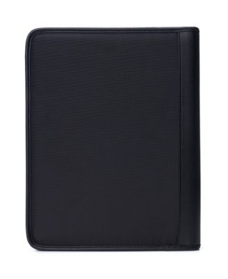 Nylon Zippered Writing Pad Business Portfolio Organizer Padfolio