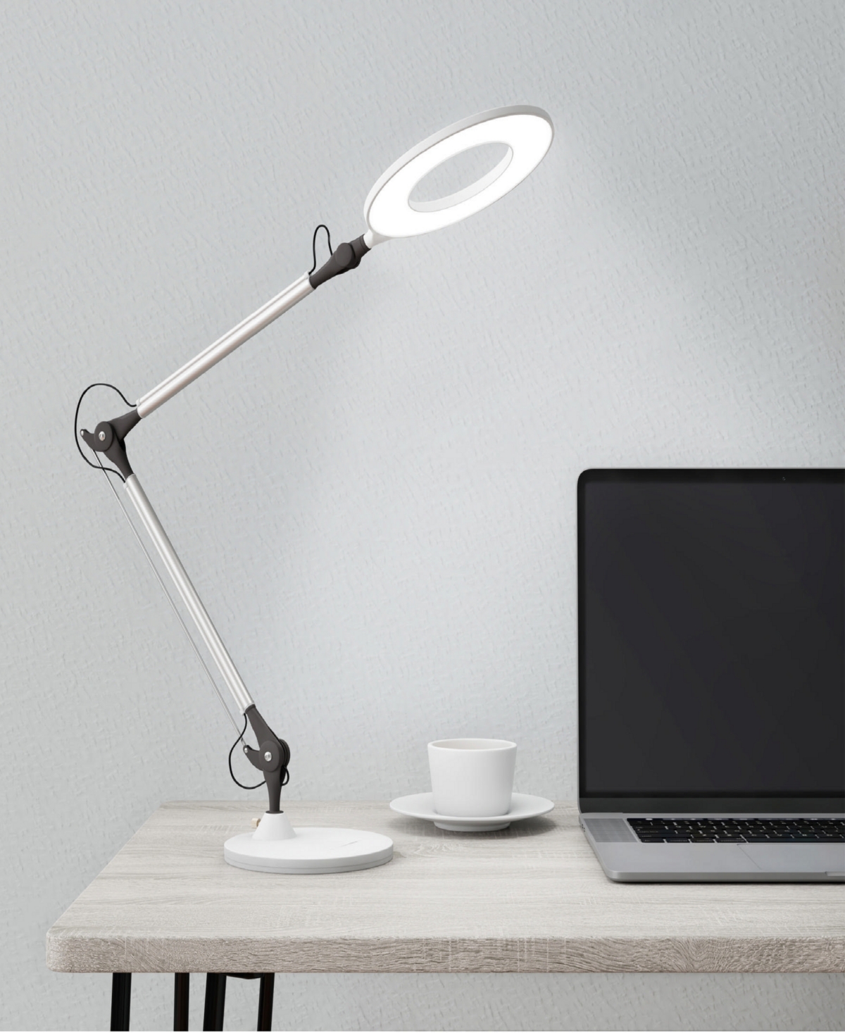 LAVISH HOME 17.5" SWING ARM ARCHITECT LED DESK LAMP 