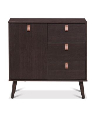 3-drawer Sideboard Storage Display Cabinet