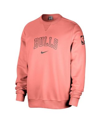Men's Red Chicago Bulls Courtside Standard Issue Performance Pullover Sweatshirt