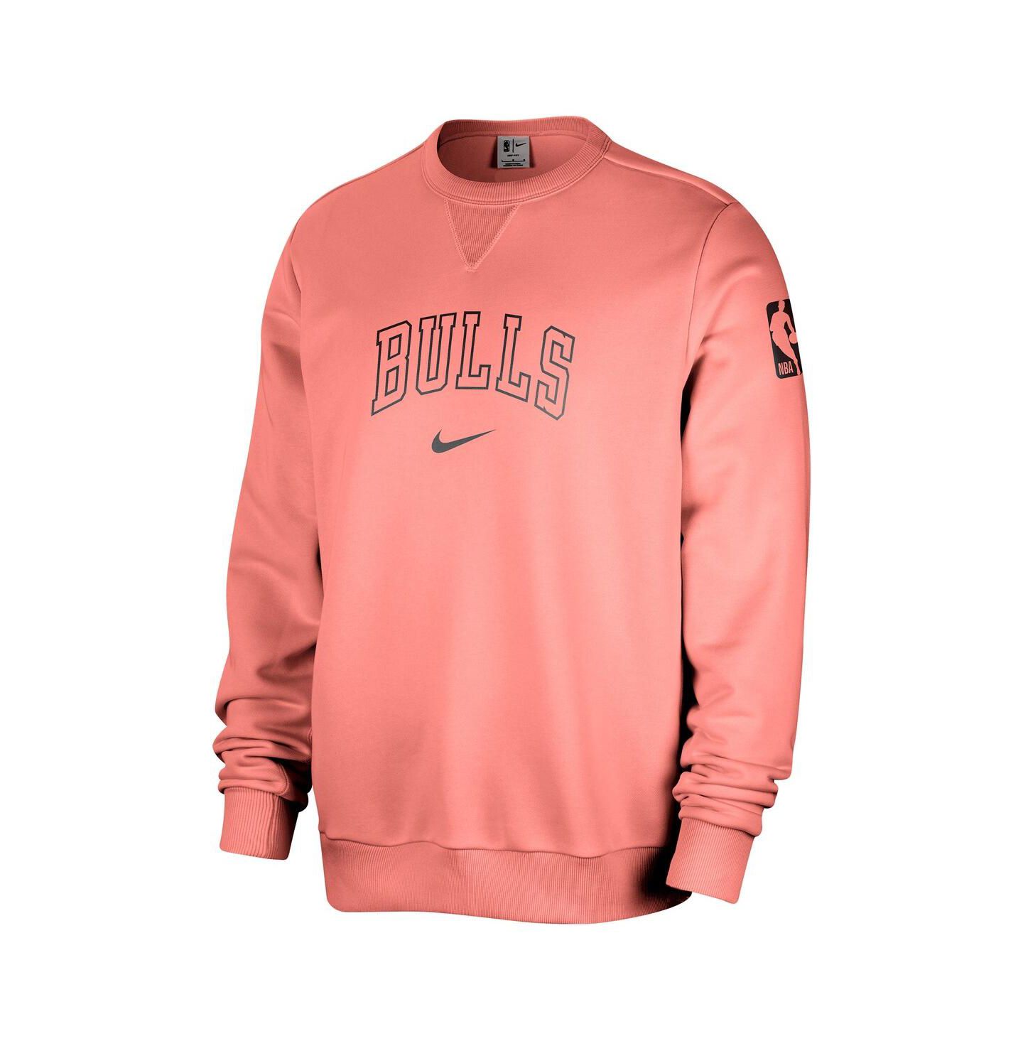Мужская толстовка Nike Red Chicago Bulls Courtside Standard Issue Performance Pullover — фото 3
