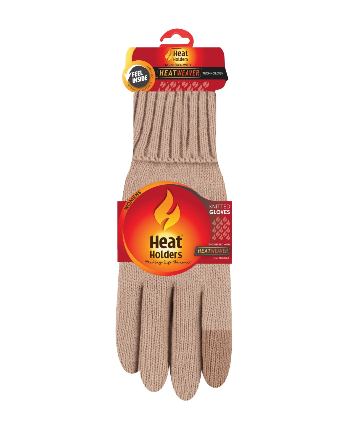 Heat Holders Cathy Touch Screen Gloves In Beige