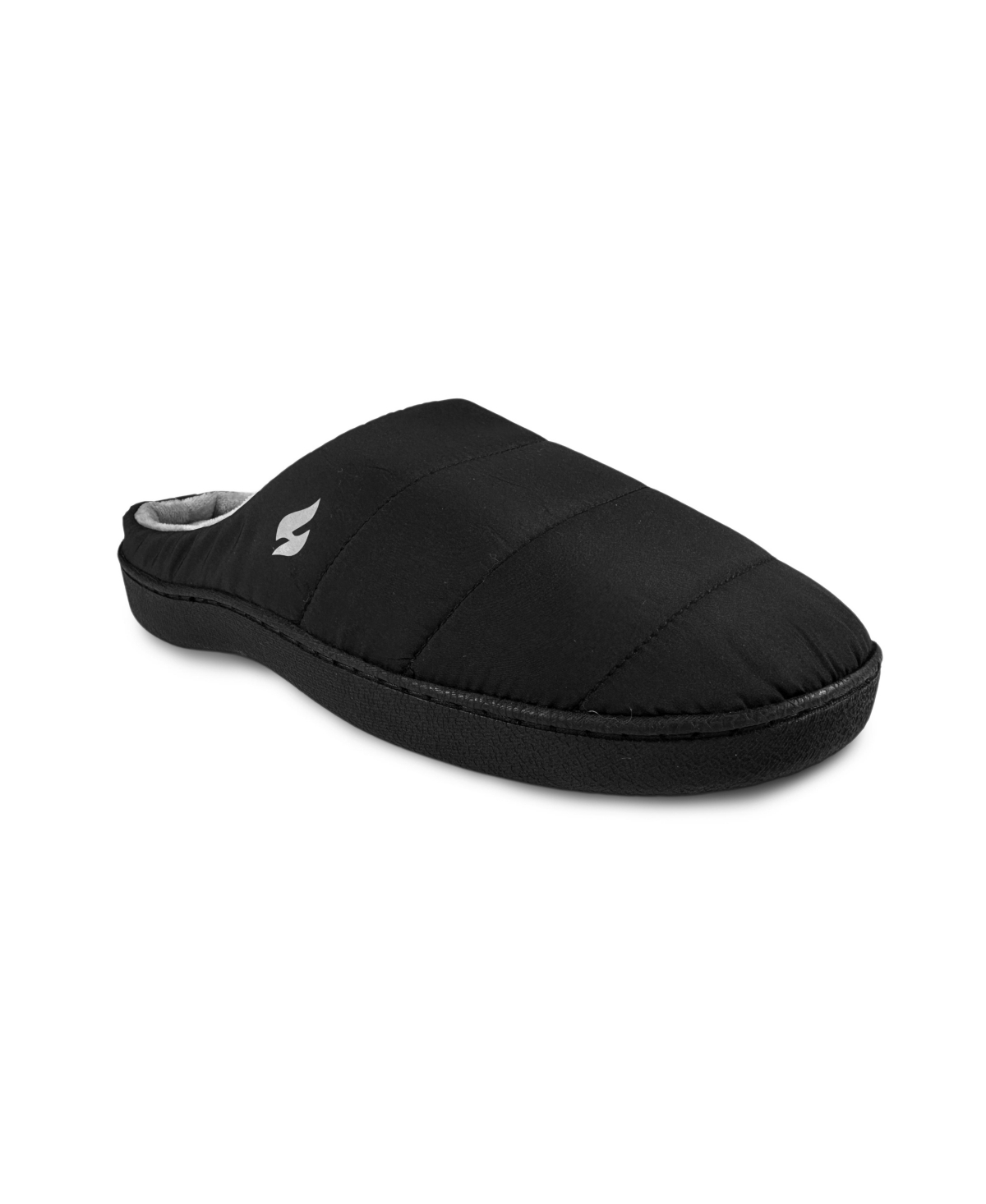 Heat Holders Women's Hannah Woven Scuff Slipper In Black